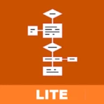 Logo of Flowdia Diagrams Lite android Application 