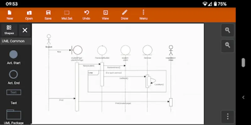 Flowdia Diagrams Lite android App screenshot 13