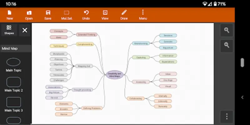 Flowdia Diagrams Lite android App screenshot 15