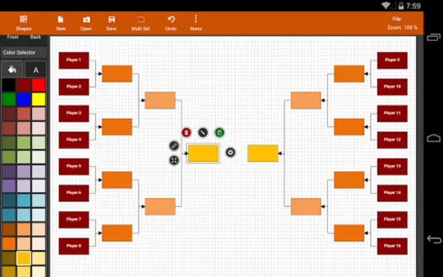 Flowdia Diagrams Lite android App screenshot 6